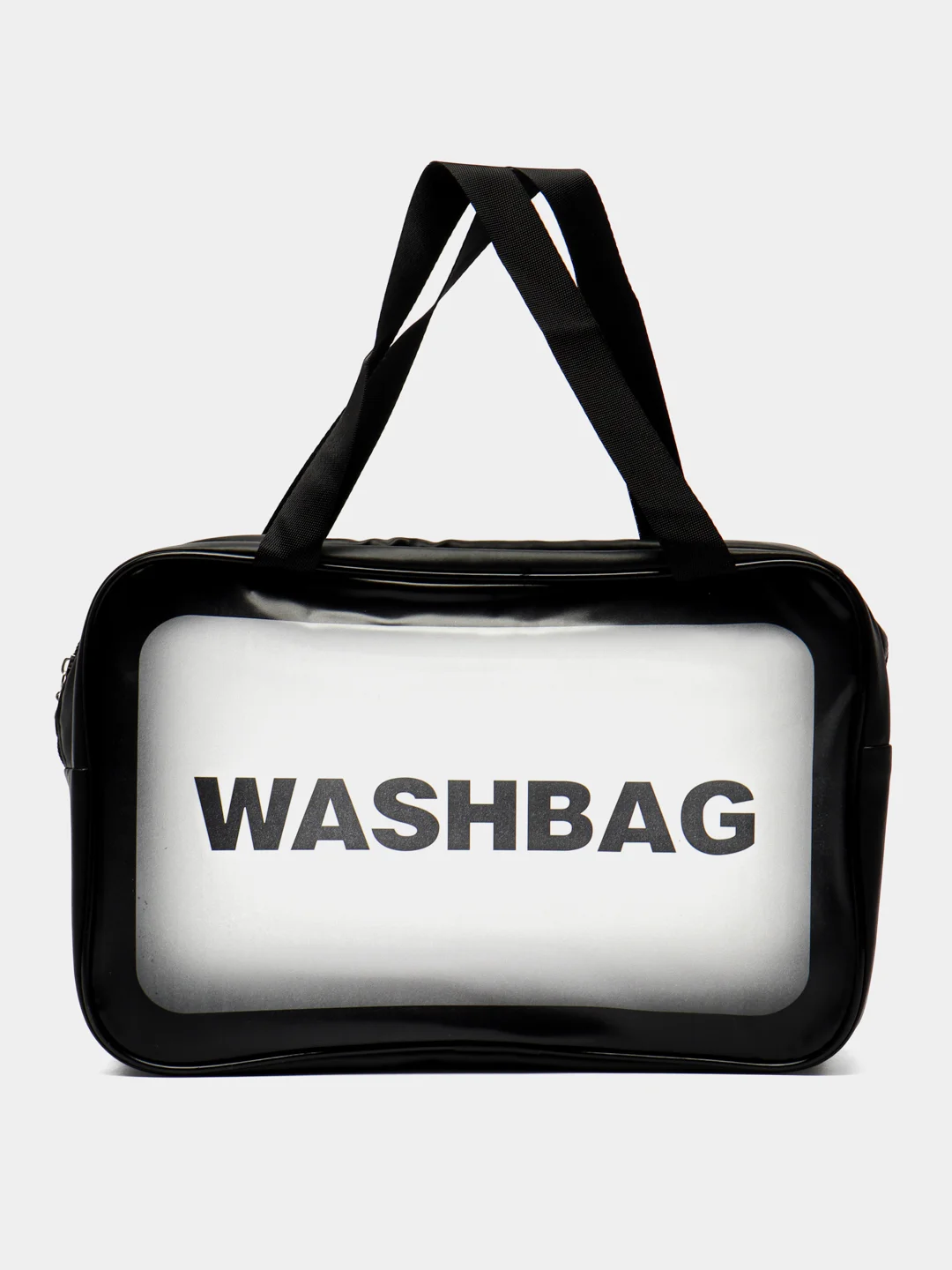 Черный косметичка, сумка органайзер для посещения бассейна Wahsbag