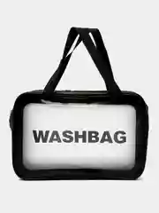 Черный косметичка,  сумка органайзер  для посещения бассейна  Wahsbag