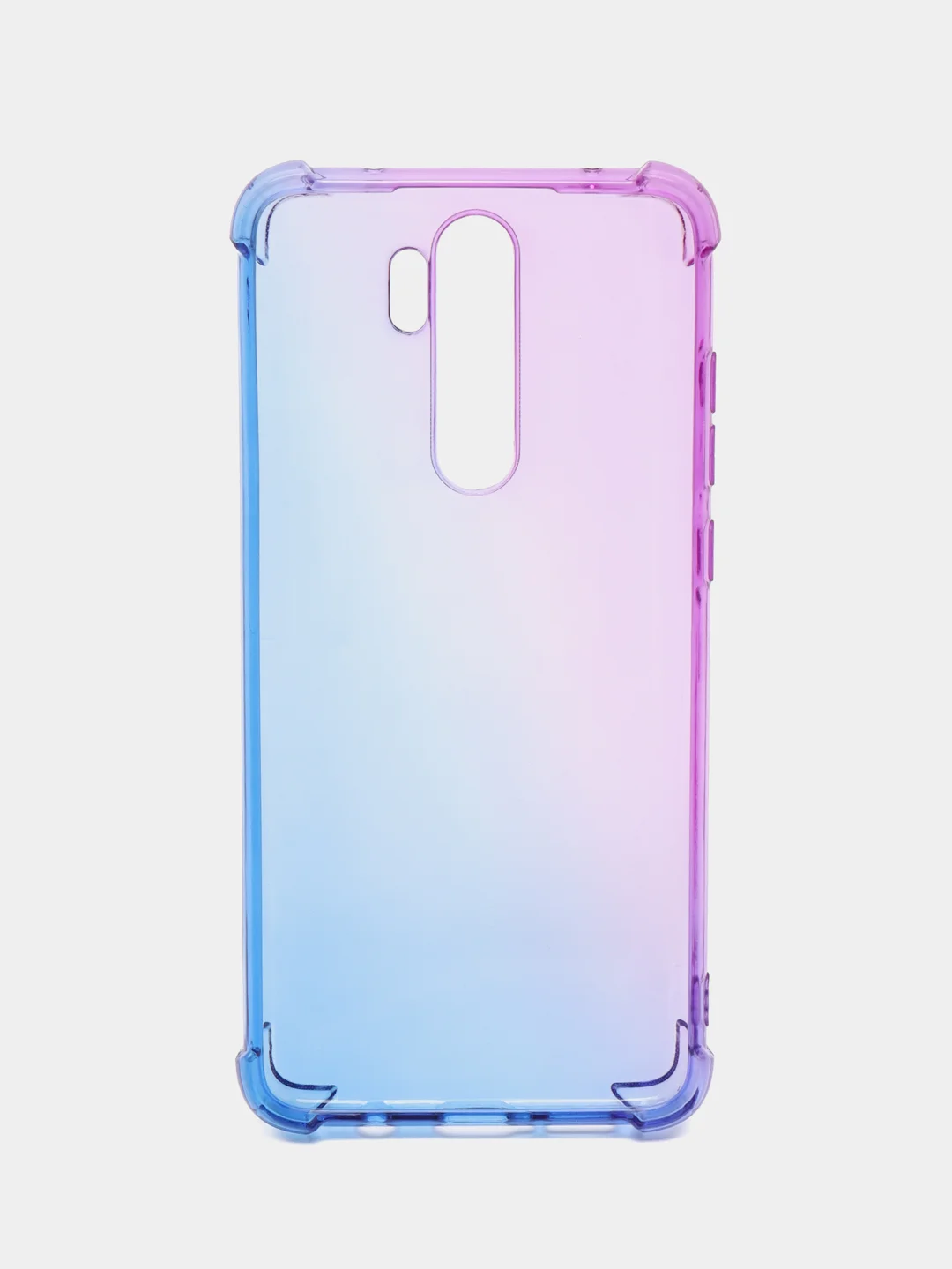 Фиолетовый чехол градиентный Xiaomi Redmi Note 8/8T/9/9T/9A/7/7A/8A/10/11/9C/10C Pro/K40