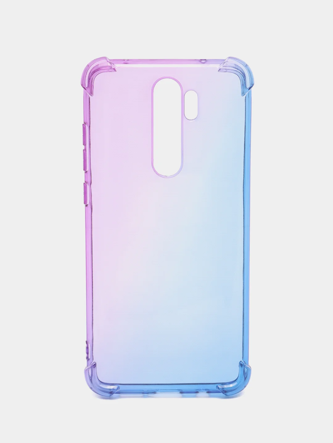 Фиолетовый чехол градиентный Xiaomi Redmi Note 8/8T/9/9T/9A/7/7A/8A/10/11/9C/10C Pro/K40
