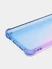 Фиолетовый чехол градиентный Xiaomi Redmi Note 8/8T/9/9T/9A/7/7A/8A/10/11/9C/10C Pro/K40