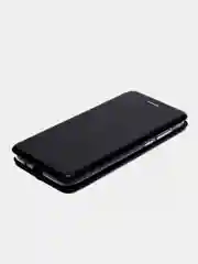 Темно-синий чехол-книжка Honor 7A, 7C, 8A, 8X, X8, 9, 9A, 9C, 9S, 9X, 10I, 10 Lite, 20, Y5P, Y6P