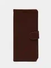 Коричневый кожаный PU чехол книжка Xiaomi Redmi 9A