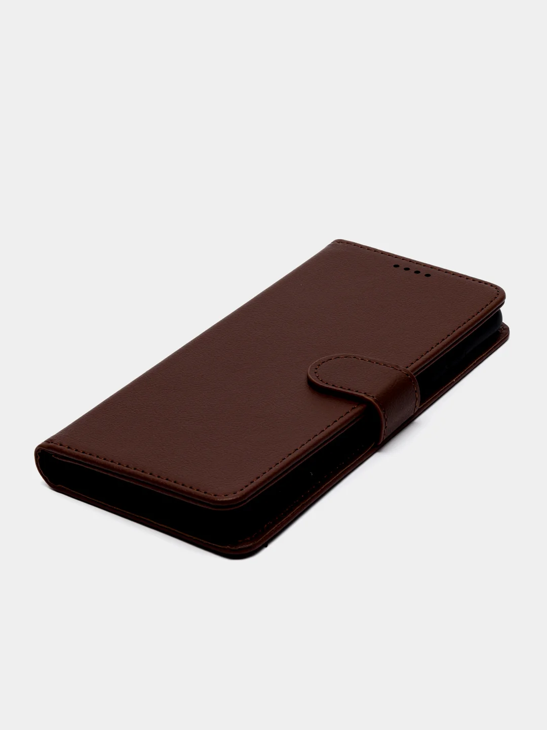 Коричневый кожаный PU чехол книжка Xiaomi Redmi 9A