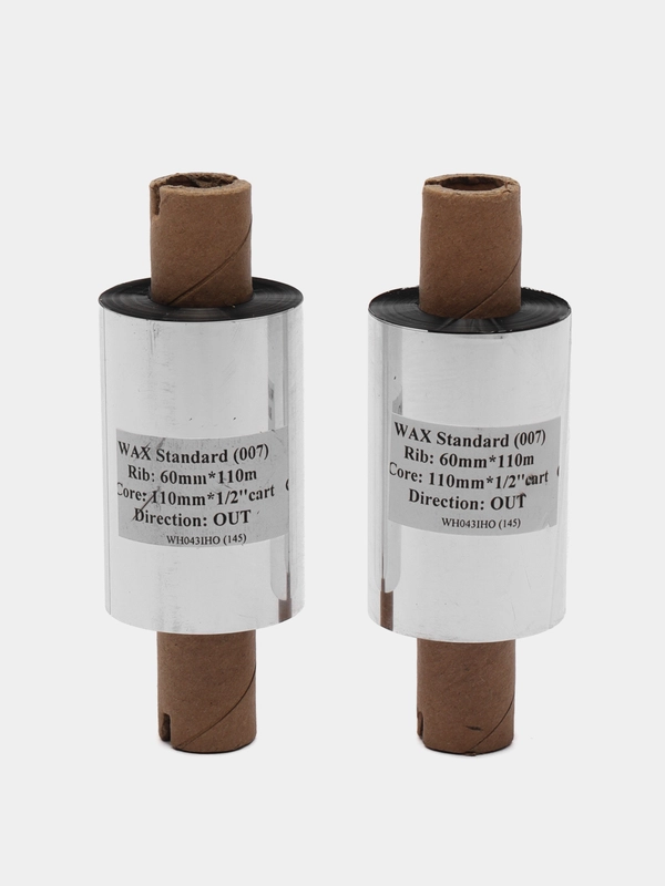 Риббон Красящая лента термотрансферная на втулке 1/2" (12,7 мм) WAX-OUT