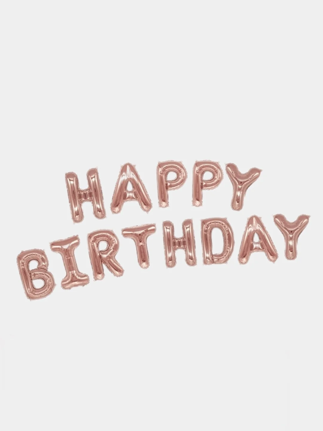 Кораллово-розовый гирлянда из воздушных шариков Happy Birthday, гирлянда-растяжка, шары на день рождения