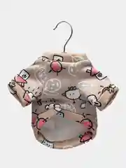 Бежевый одежда для собак мелких пород, кошек, флис