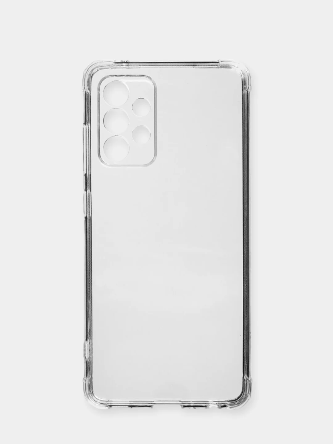 Прозрачный чехол Samsung Galaxy A33 5G прозрачный, силиконовый, противоударный, с защитой камеры