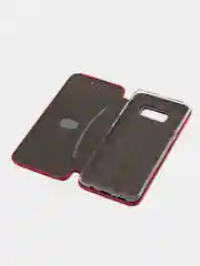 Красный чехол книжка Samsung Galaxy S8, Самсунг Галакси С8