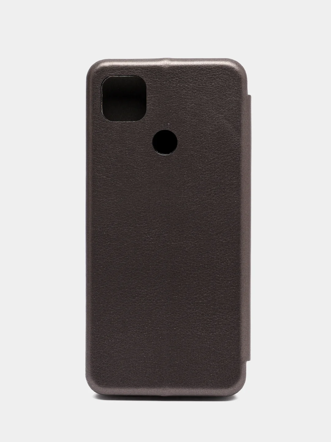 Серебряный чехол-книжка для Xiaomi Redmi 9C / 9C NFC / 10A (9С / 10А)