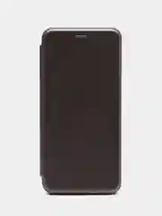 Серебряный чехол-книжка для Xiaomi Redmi 9C / 9C NFC / 10A (9С / 10А)