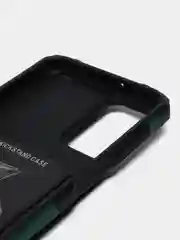 Зеленый чехол противоударный Samsung Galaxy A23, Самсунг Галакси А23 с металлической подставкой
