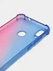 Голубой чехол градиентный Xiaomi Redmi Note 8/8T/9/9T/9A/7/7A/8A/10/11/9C/10C Pro/K40