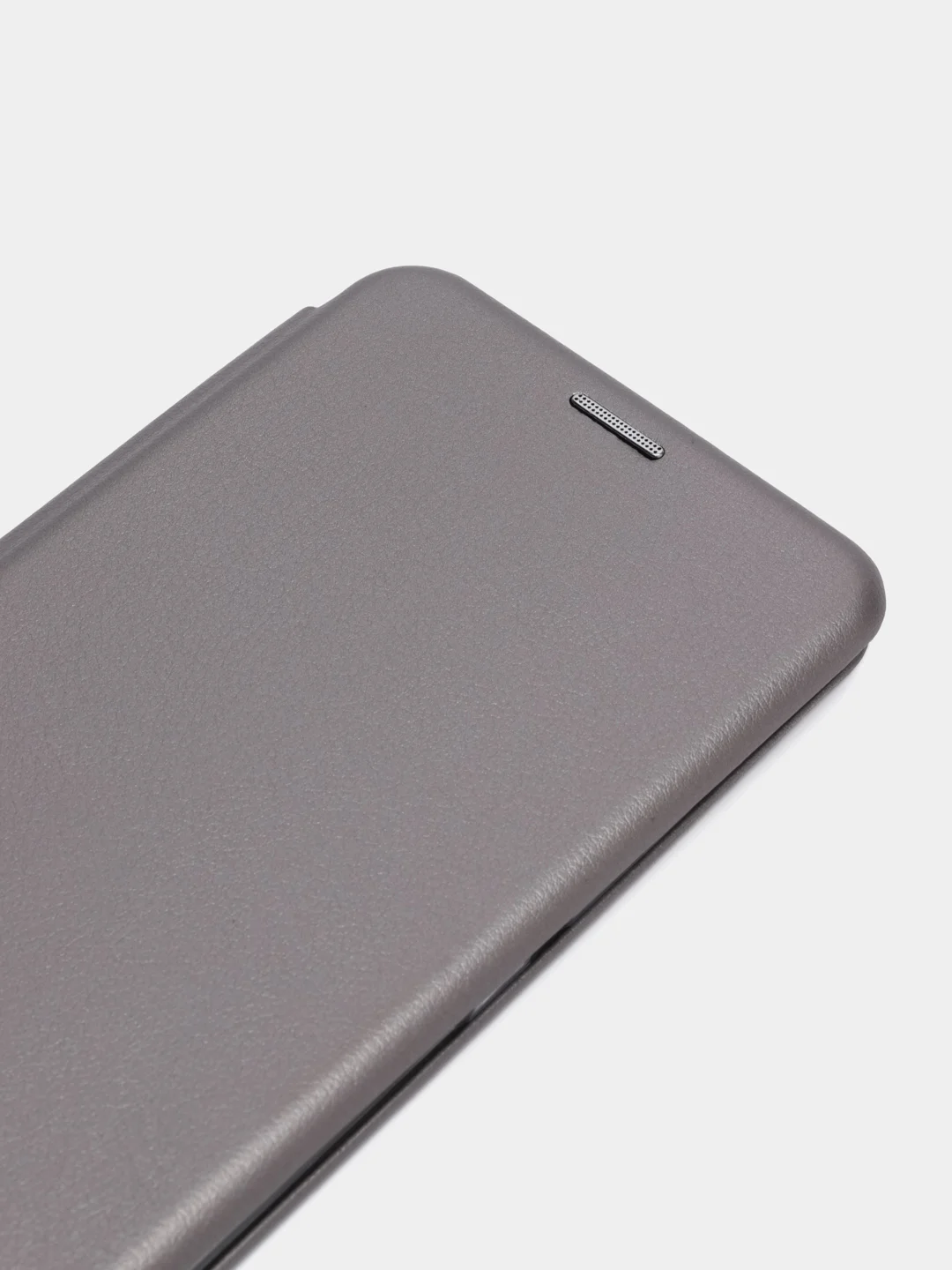 Серый чехол-книжка для Redmi 10C / 10С NFC / Poco C40