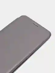 Серый чехол-книжка для Redmi 10C / 10С NFC / Poco C40