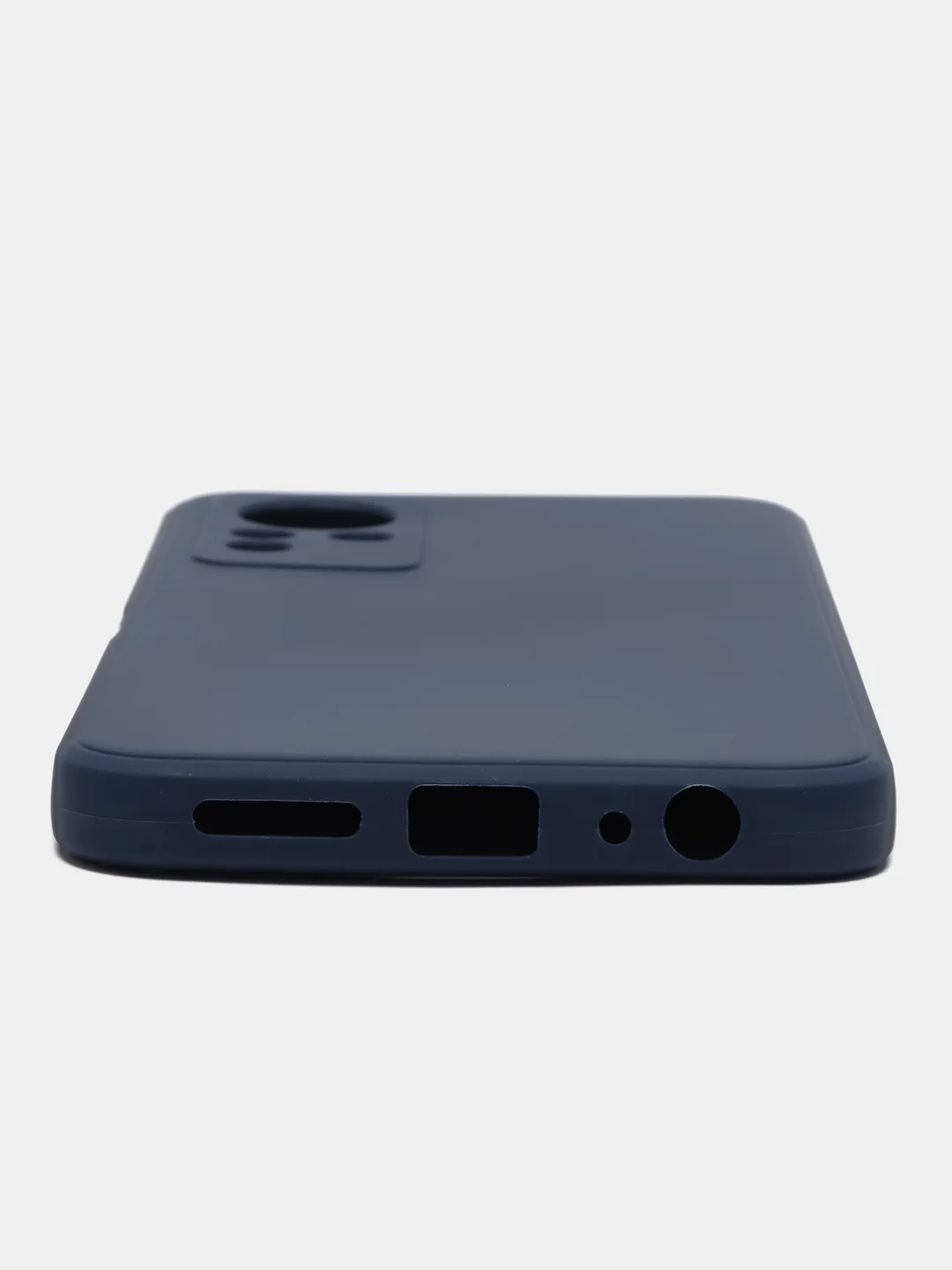 Темно-синий чехол для Infinix Note 11, Note 12 G88 (Инфиникс Нот 11, Нот 12 Г88), силиконовый