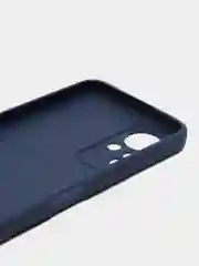Темно-синий чехол для Infinix Note 11, Note 12 G88 (Инфиникс Нот 11, Нот 12 Г88), силиконовый