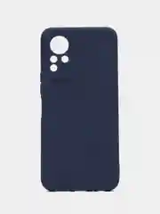Темно-синий чехол для Infinix Note 11, Note 12 G88 (Инфиникс Нот 11, Нот 12 Г88), силиконовый