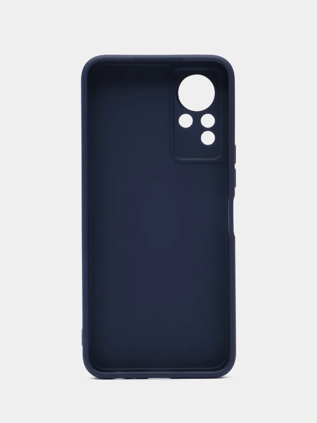 Темно-синий чехол для Infinix Note 11, Note 12 G88 (Инфиникс Нот 11, Нот 12 Г88), силиконовый