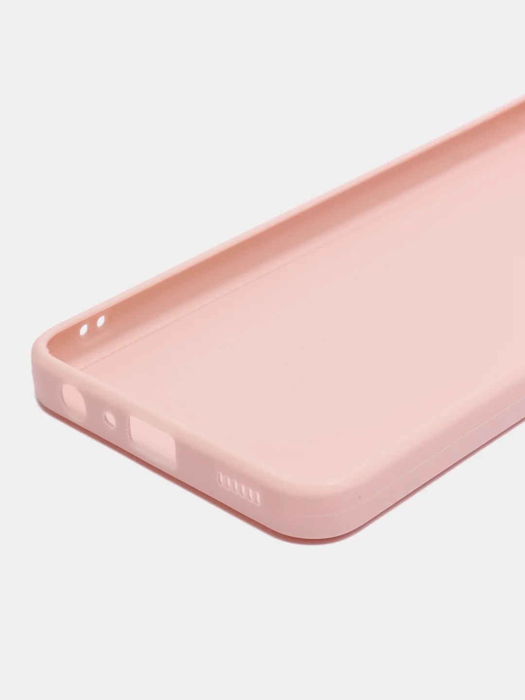 Пудровый чехол для Samsung Galaxy M33 (Самсунг М33) 5G, с защитой камеры, силиконовый
