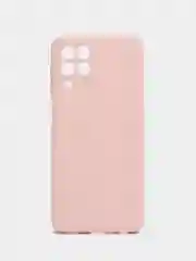 Пудровый чехол для Samsung Galaxy M33 (Самсунг М33) 5G, с защитой камеры, силиконовый
