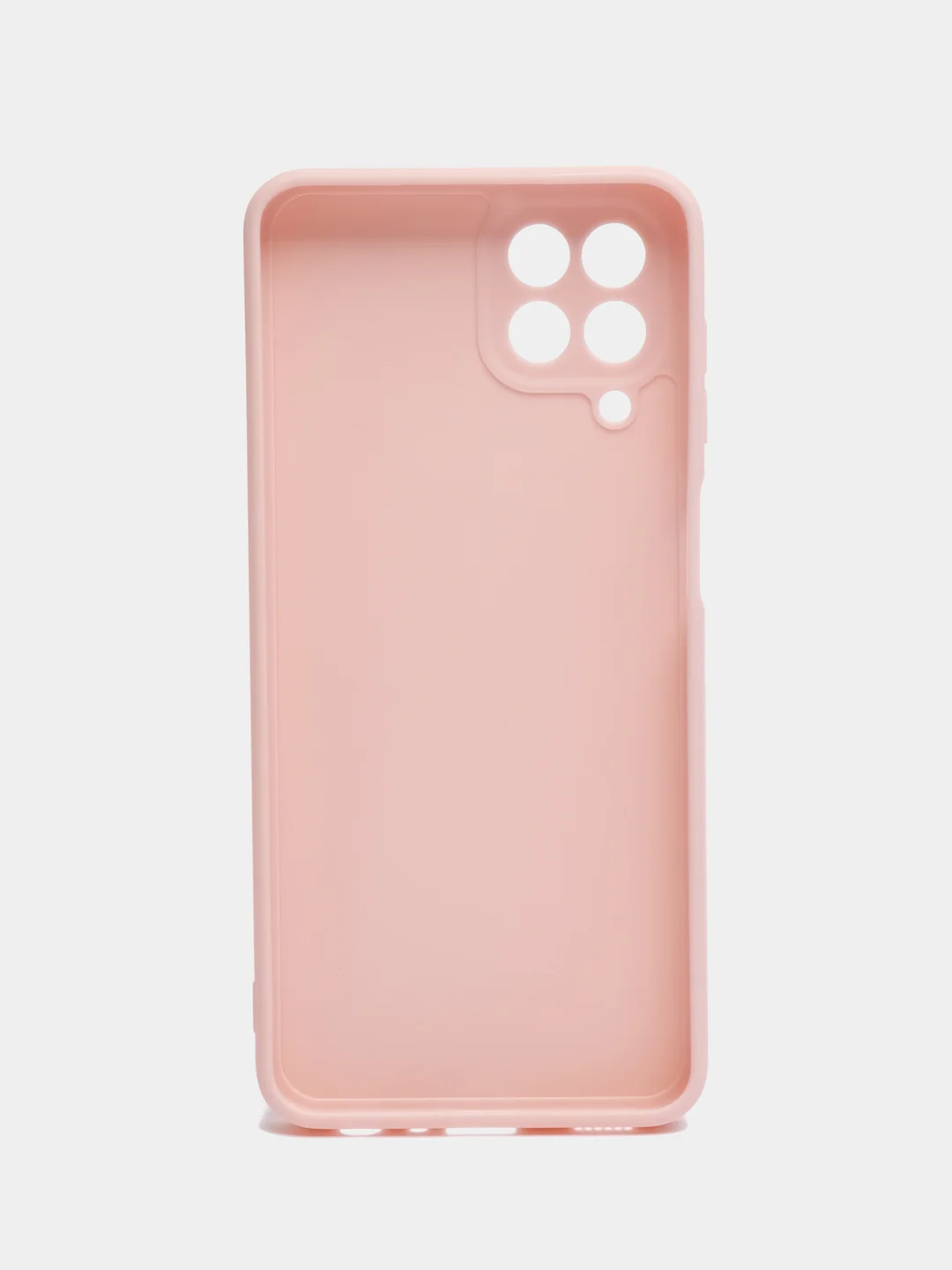 Пудровый чехол для Samsung Galaxy M33 (Самсунг М33) 5G, с защитой камеры, силиконовый