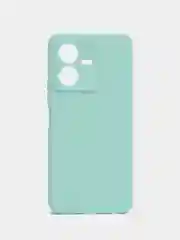 Мятный чехол для Vivo Y22 (Виво  у22), прозрачный, силиконовый