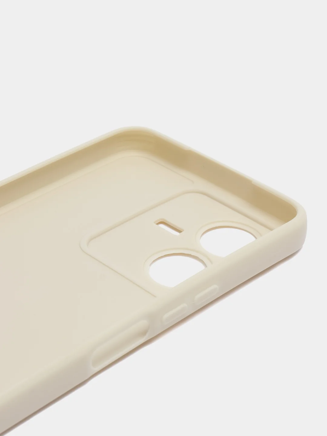 Молочный чехол для Vivo Y22 (Виво у22), прозрачный, силиконовый