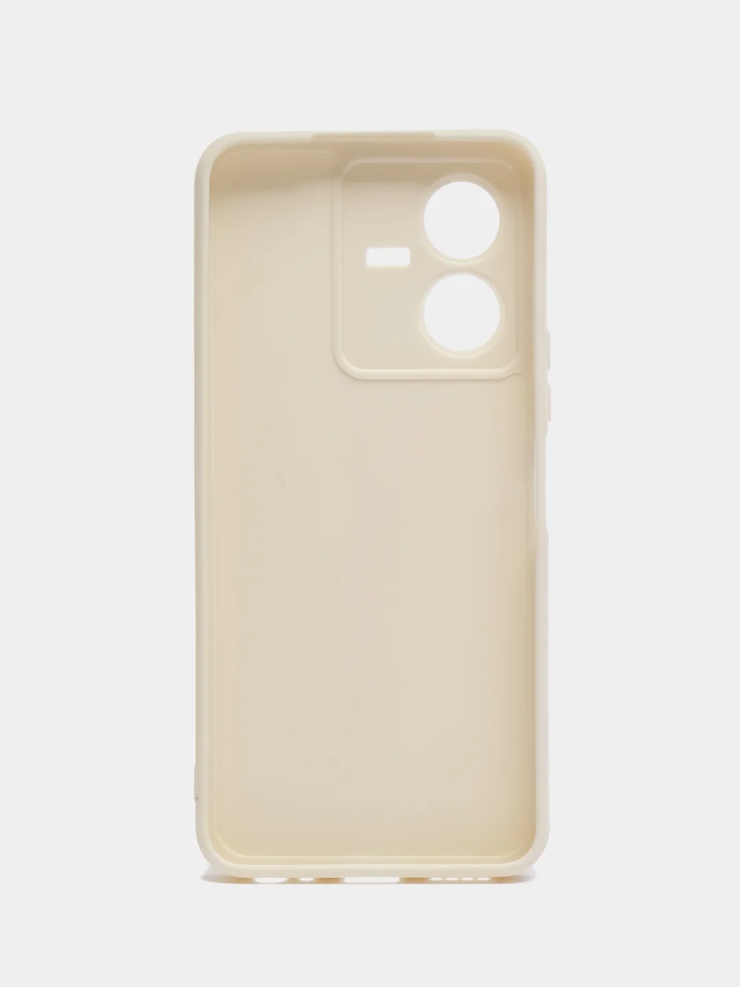 Молочный чехол для Vivo Y22 (Виво у22), прозрачный, силиконовый