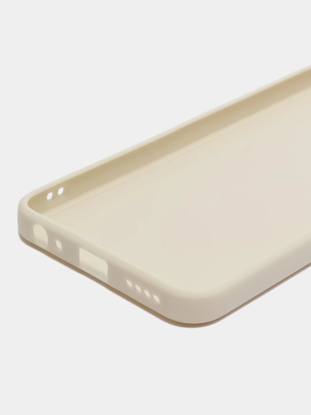 Молочный чехол для Vivo Y22 (Виво у22), прозрачный, силиконовый
