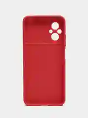 Коралловый силиконовый чехол для Poco M5 4G / Poco M4 5G (Поко М5 / Поко М4) с защитой камеры