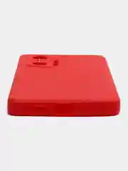 Красный чехол для Xiaomi Mi 11T и 11T Pro (Сяоми Ми 11Т, 11Т Про), матовый, силиконовый