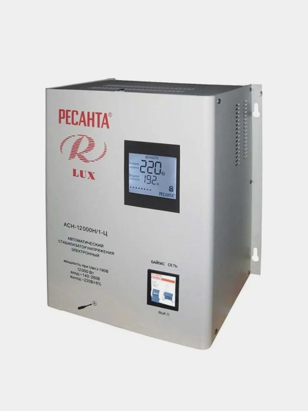 Стабилизатор АСН-12 000 Н/1-Ц Ресанта Lux