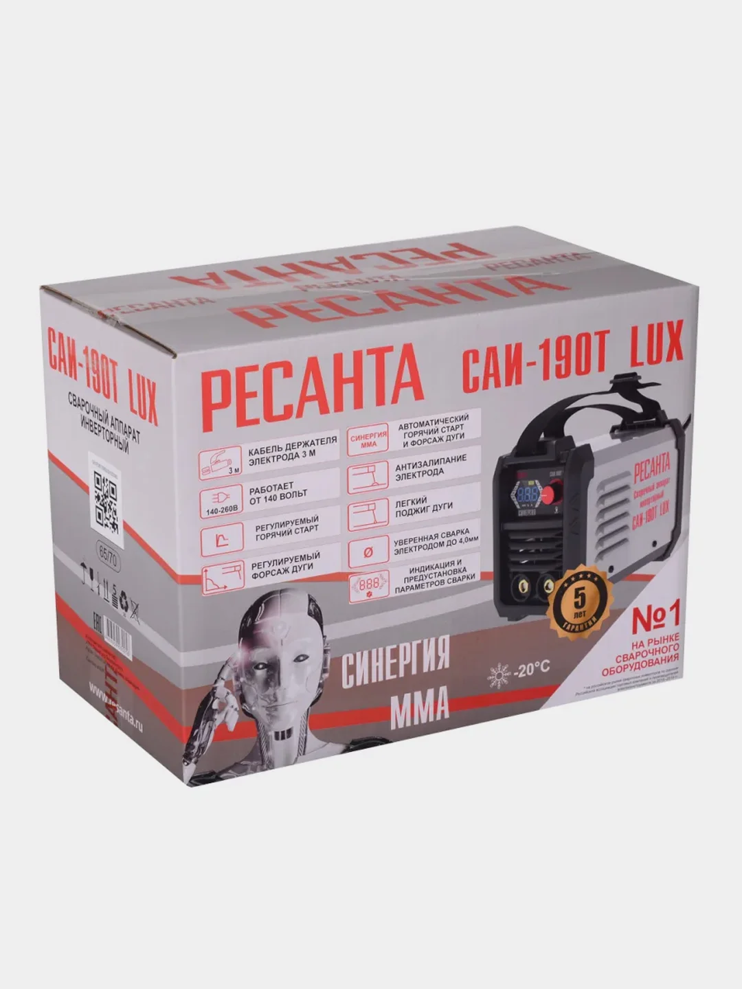 Сварочный аппарат инверторный САИ-190Т LUX Ресанта