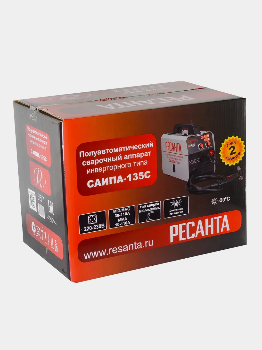Сварочный полуавтомат САИПА-135С (САИПА-135) (MIG/MAG) Ресанта