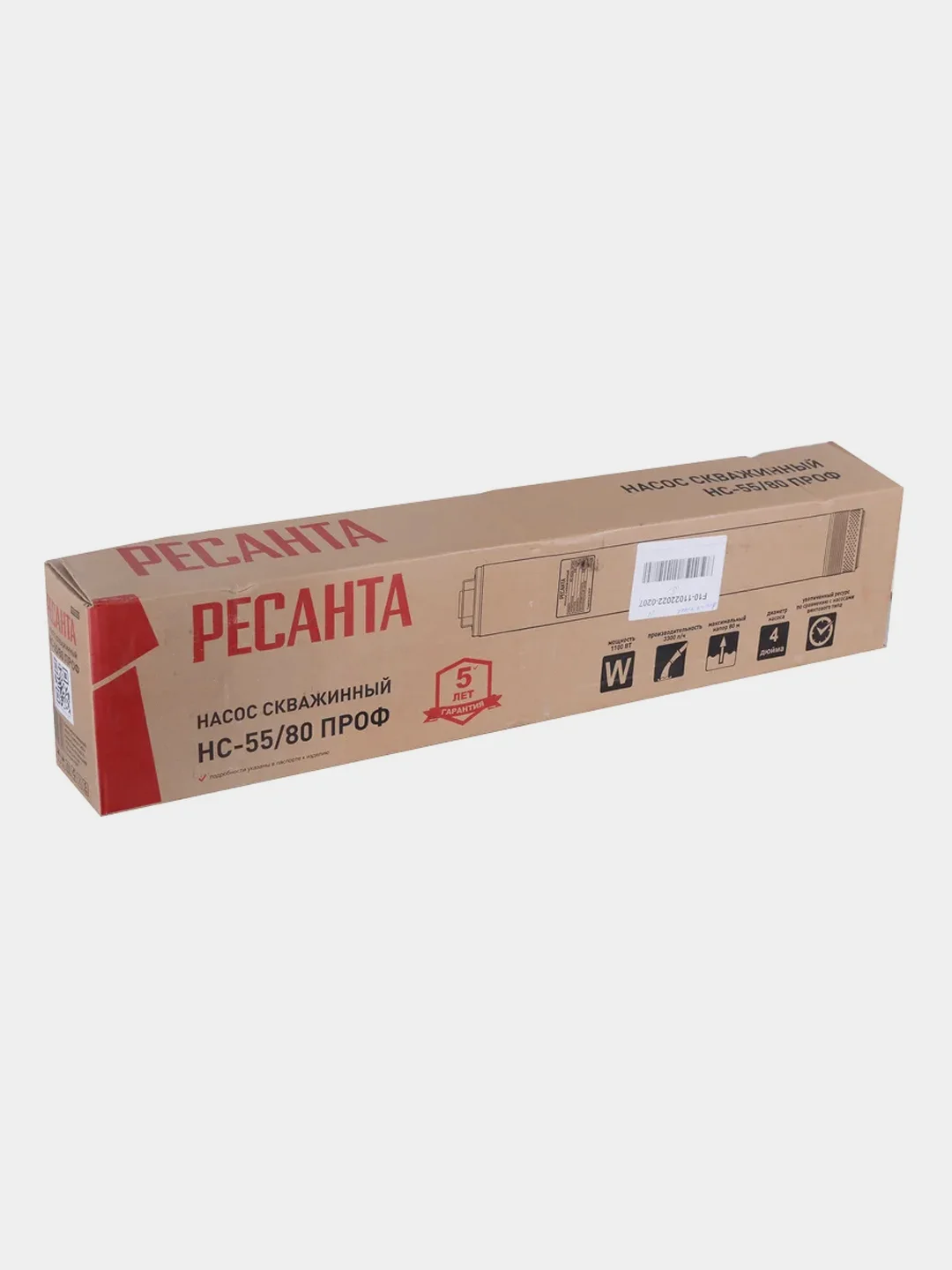 Скважинный насос НС-55/80 ПРОФ Ресанта