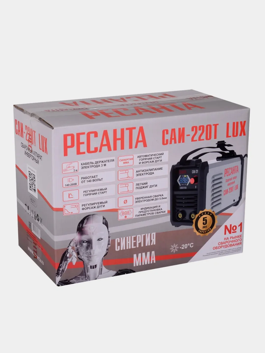 Сварочный аппарат инверторный САИ-220Т LUX Ресанта