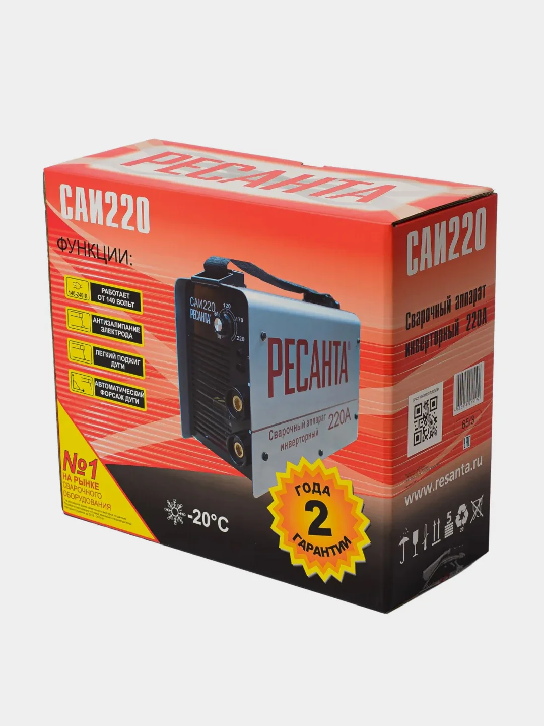 Сварочный аппарат инверторный САИ 220 Ресанта