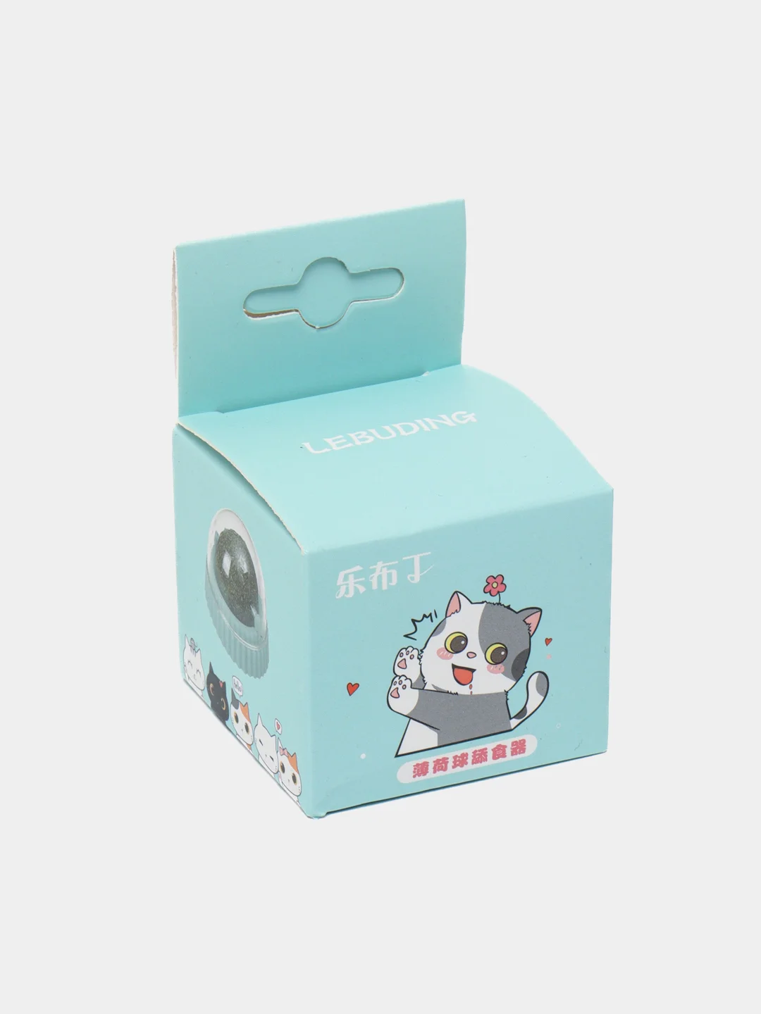 Игрушка кошачья мята, для кошек, шарик-лакомство, с кошачьей мятой