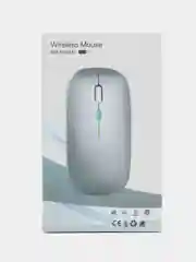 Черный мышь беспроводная / Мышка компьютерная с RGB подсветкой