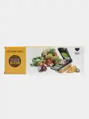 Серый меланж терка для овощей / Овощерезка ручная универсальная Nicer Dicer