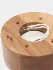 Светильник потолочный, деревянный