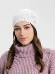 Белый шапка