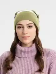 Зеленый шапка женская, молодежная