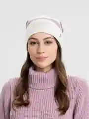 Сиреневый шапка женская, молодежная
