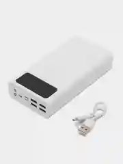 Белый внешний аккумулятор Power Bank, 40000 мА