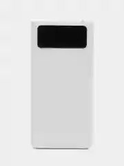 Белый внешний аккумулятор Power Bank, 40000 мА