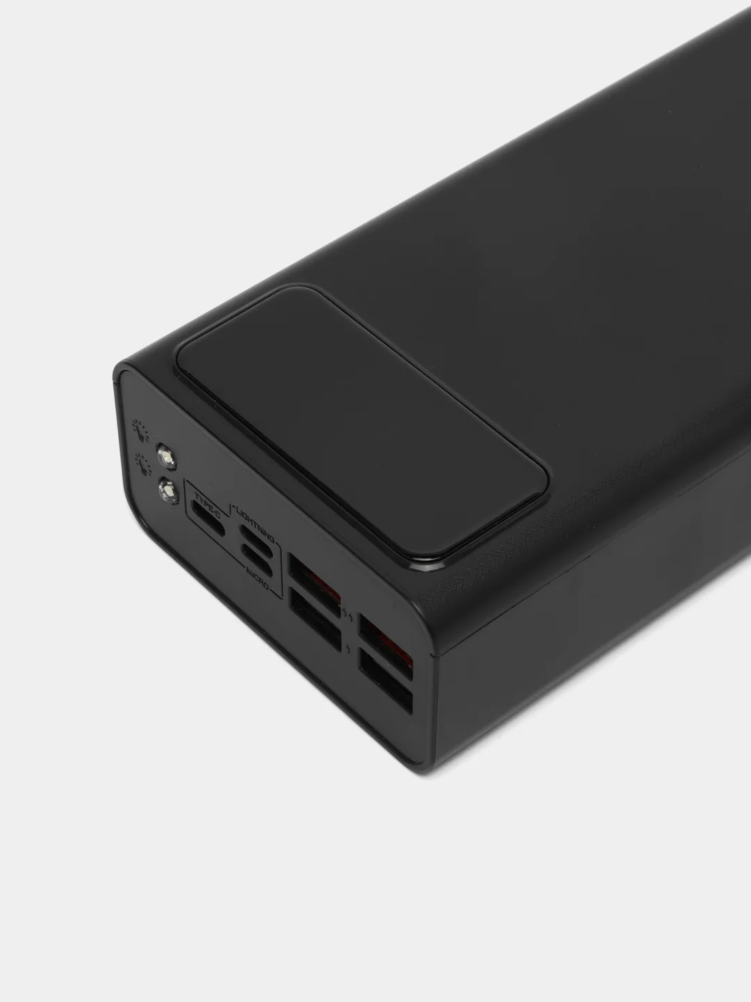 Серый внешний аккумулятор Power Bank, 50000мА