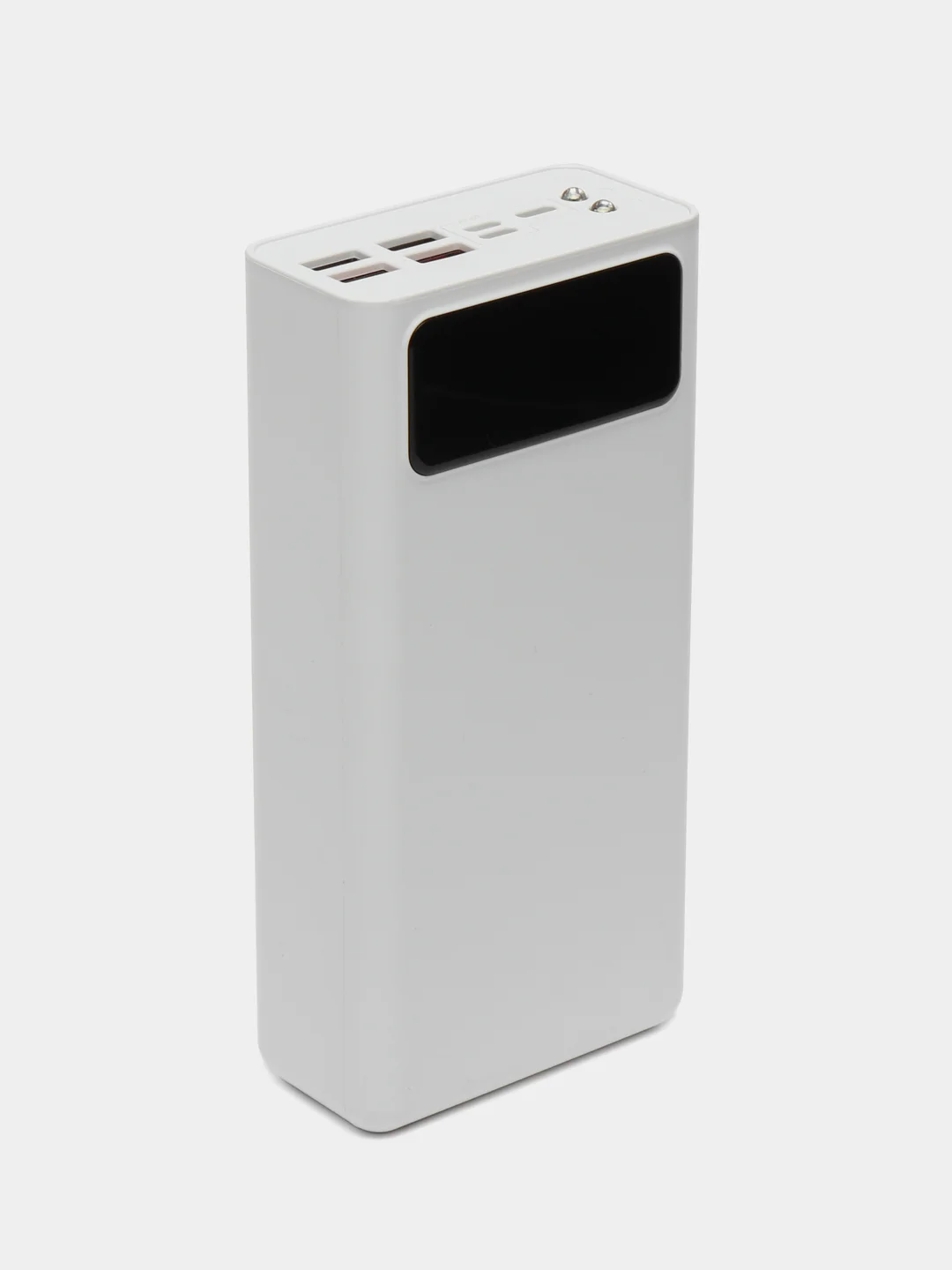 Белый внешний аккумулятор Power Bank, 50000мА