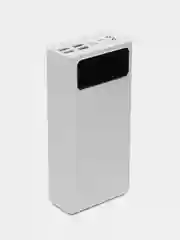 Белый внешний аккумулятор Power Bank, 50000мА